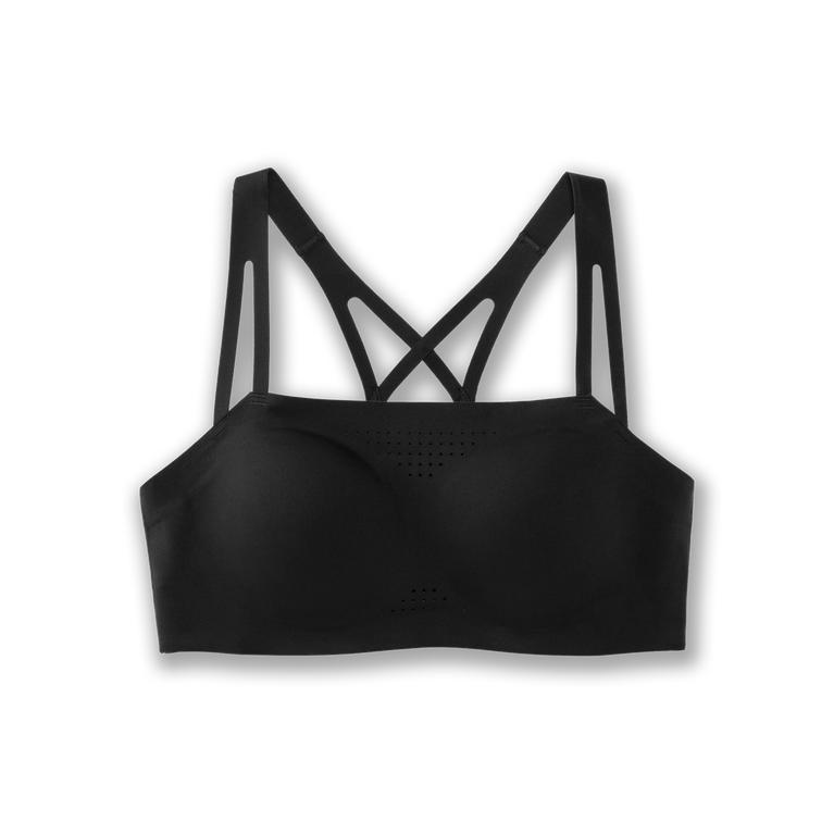 Brooks Dare Crisscross - Womens Running Bra - Black (04129ETPI)